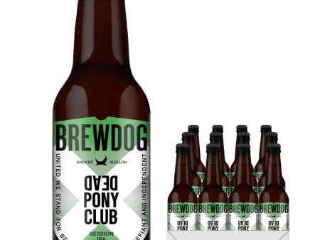 BrewDog Dead Pony Club Pale Ale Bottle Multipack, 12 x 330 ml Online now