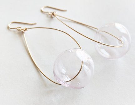 Blush | Glass Earrings For Discount