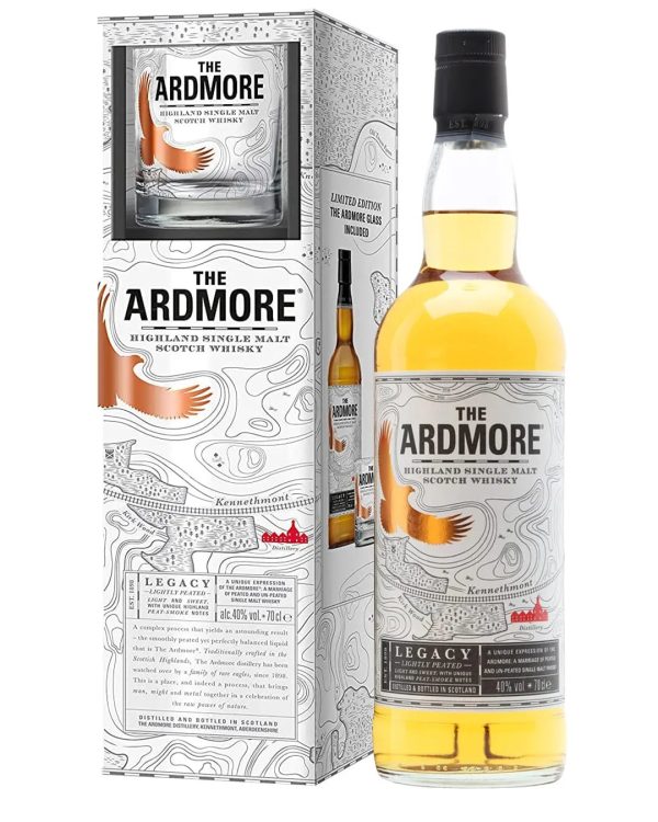 The Ardmore Single Glass Gift Pack, 70 cl Sale