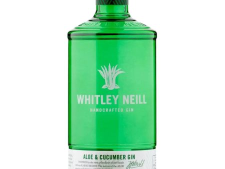 Whitley Neill Aloe & Cucumber Gin, 70 cl For Sale