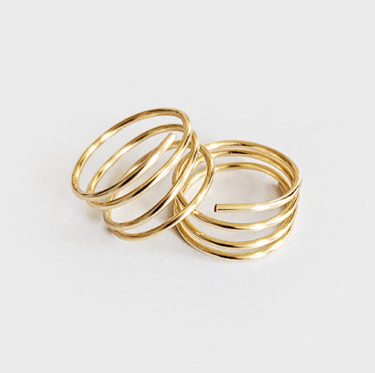 Swirl | Gold Ring Online Sale