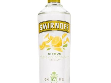 Smirnoff Citrus Vodka, 75 cl For Cheap