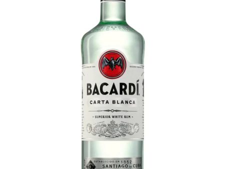 Bacardi Carta Blanca Rum, 70 cl Fashion