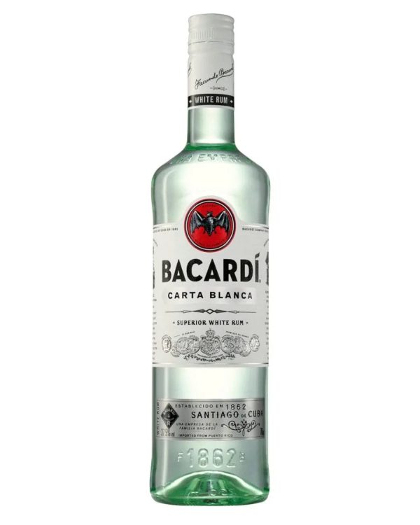 Bacardi Carta Blanca Rum, 70 cl Fashion