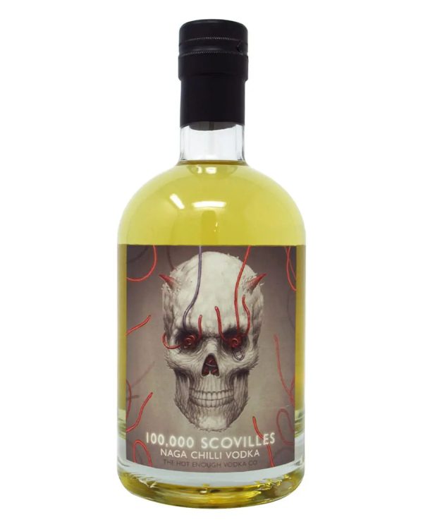 100,000 Scovilles Naga Chilli Vodka, 70 cl Fashion