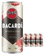 Bacardi Spiced Rum & Cola Premixed Cocktail Can Multipack, 12 x 250 ml Online Sale