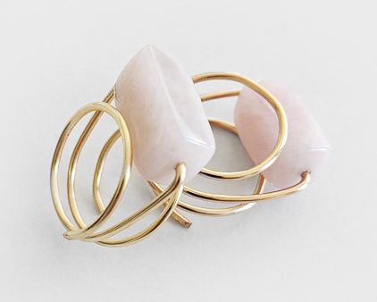 Rose Quartz | Gold Ring Online now