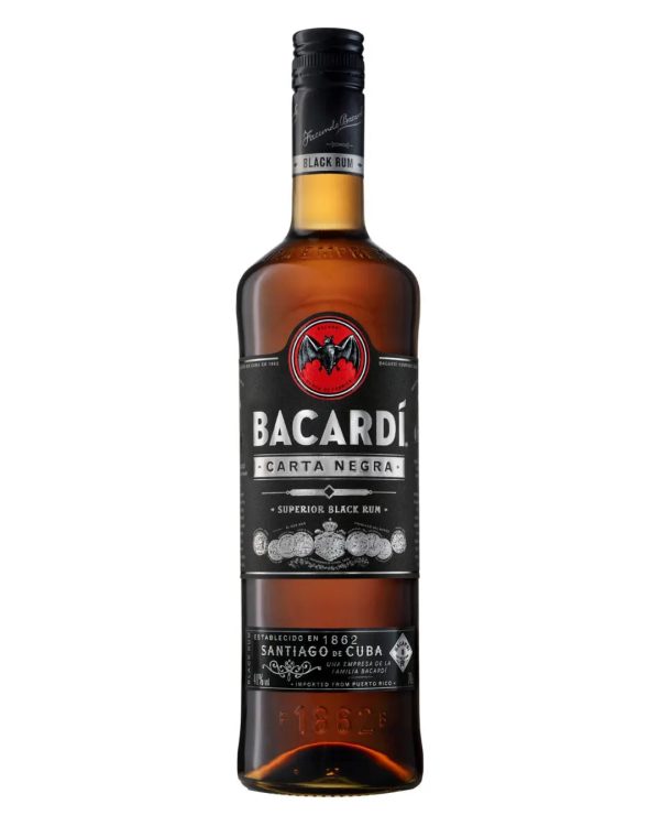 Bacardi Carta Negra Rum, 70 cl Fashion