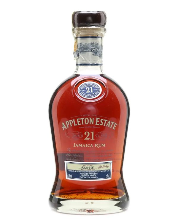 Appleton Estate 21 Year Old Rum, 70 cl Discount