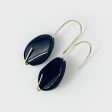 Midnight Blue| Gold Earrings Online