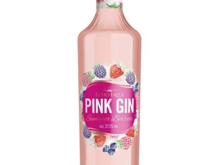 Echo Falls Summer Berries Pink Gin, 70 cl For Cheap