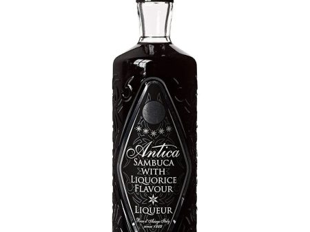 Antica Sambuca Black Liquorice Sambuca, 70 cl on Sale