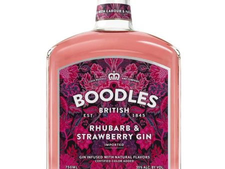 Boodle s Strawberry & Rhubarb Gin, 70 cl For Cheap