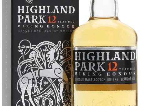 Highland Park 12 Year Old Whisky Miniature, 5 cl For Cheap