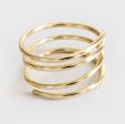 Swirl | Gold Ring Online Sale