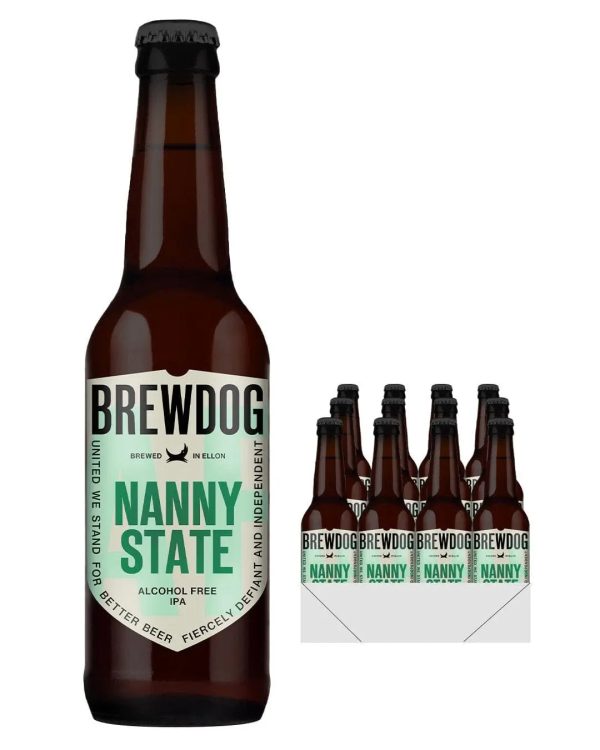 BrewDog Nanny State Beer Bottle, 330 ml Cheap