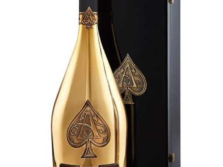 Armand de Brignac Ace of Spades Brut Gold Champagne Magnum in Gift Box, 1.5 L Fashion