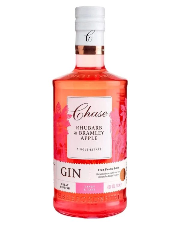 Chase Rhubarb & Bramley Apple Gin, 70 cl Hot on Sale