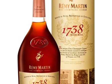 Remy Martin 1738 Royal Accord Cognac, 70 cl Supply