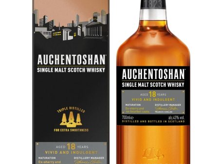 Auchentoshan 18 Year Old Whisky, 70 cl Online Sale