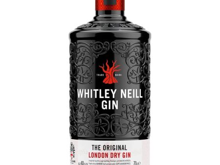 Whitley Neill Handcrafted Dry Gin, 70 cl Online now