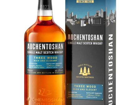 Auchentoshan 3 Wood Whisky, 70 cl Online Sale