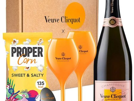 Exclusive Veuve Clicquot x The Bottle Club Rosé Champagne Picnic Kit, 75 cl Fashion