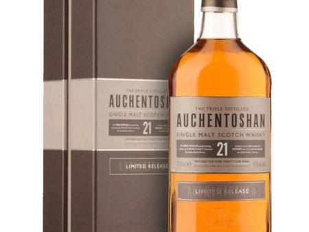 Auchentoshan 21 Year Old Malt Whisky, 70 cl Supply