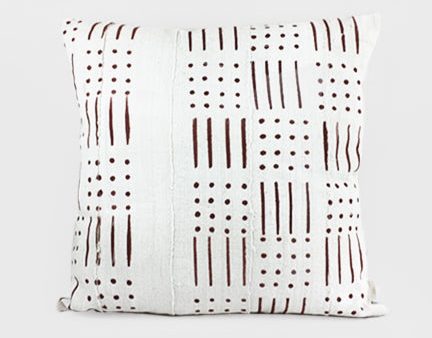 Stripes + Dots | Mud Cloth Pillow Hot on Sale