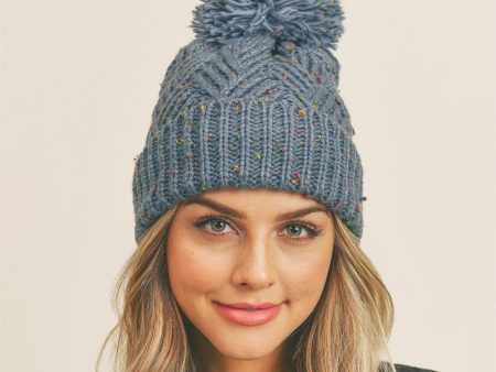 Beanie w  Pom Pom Teal Sale