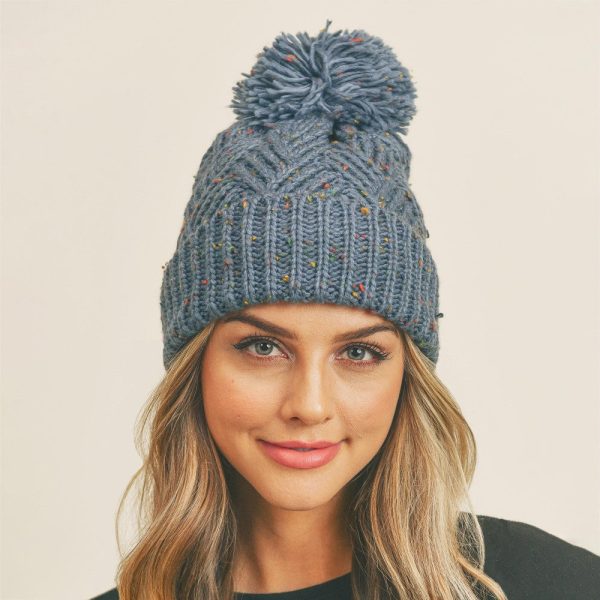 Beanie w  Pom Pom Teal Sale