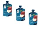 3x Gerber Pouches Apple Puree Baby Food Kosher +6 months 90g Online Hot Sale