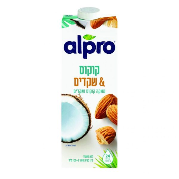 Alpro Coconut & Almond Long Life Drink  Kosher Product 1Liter For Sale