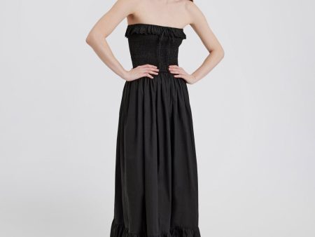 Nicole Dress Noir Discount