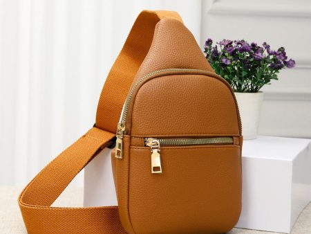 Leah Cross Body Sling Bag Tan For Cheap