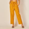 Desert High Waisted Straight Leg Pants Sale