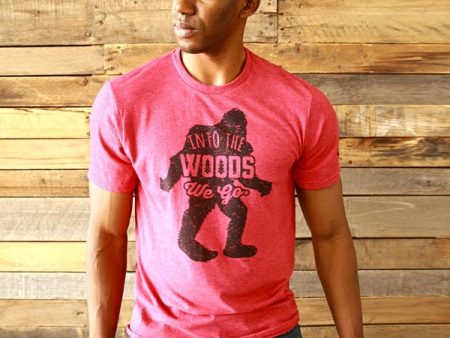 Big Foot Tee Red Cheap