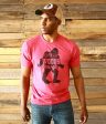 Big Foot Tee Red Cheap