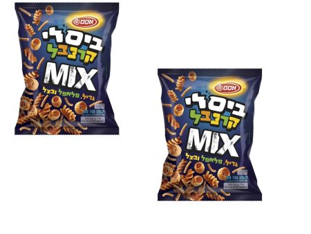 2X Bissli Carnaval Mix Crunchy Snack Grill Onion & Falafel Kosher Osem 150g Online