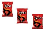 3x Doritos Pack Corn Snack Flamin Hot Flavored Kosher By Elite Israel 70g For Cheap