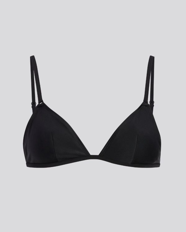 Lulu Bikini Top Noir Fashion