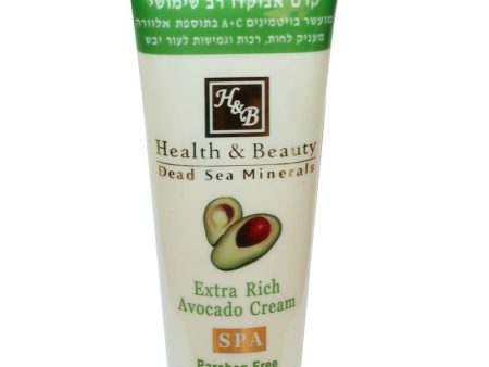 Health & Beauty Dead Sea Minerals Extra Rich Avocado Cream 180ml Online Hot Sale