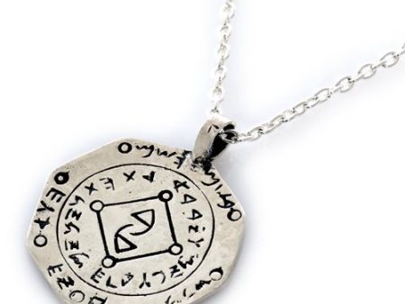 Sterling Silver Mystical Kabbalah Blocking Removal Amulet Charm DR-1054 For Sale