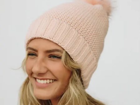 Sherpa Beanie Pink Sale