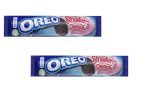 2 x Oreo Sandwich Cookies Strawberry Cheescake Filling  Kosher 154g Online now