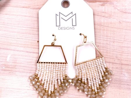 Carmen Earrings Ivory on Sale