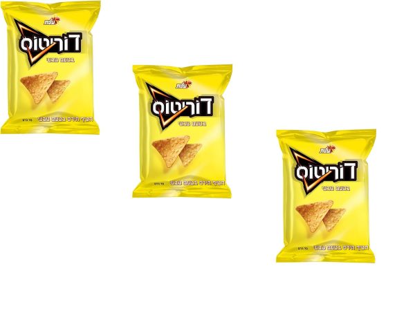 3X Doritos Corn Snack Natural Flavored Kosher By Elite Israel 70g For Cheap