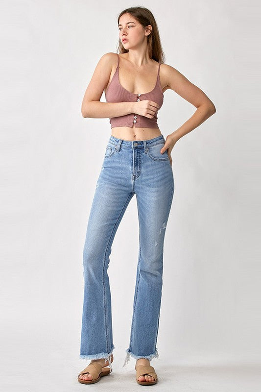 Barb High Rise Bootcut Jeans Online Sale