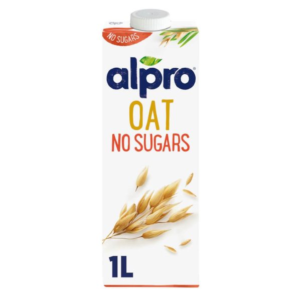 Alpro Oat No Sugar Long Life Drink  Kosher Product 1Liter Supply