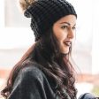 Textured Beanie Black For Discount